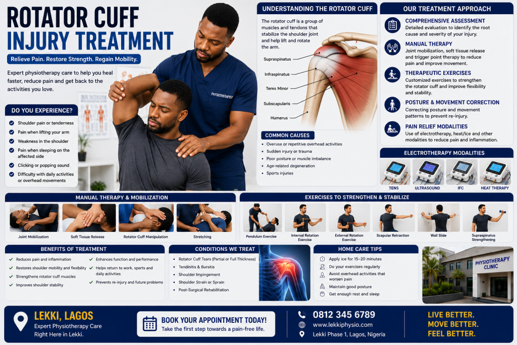 Rotator Cuff Injury Treatment in Lekki Lagos