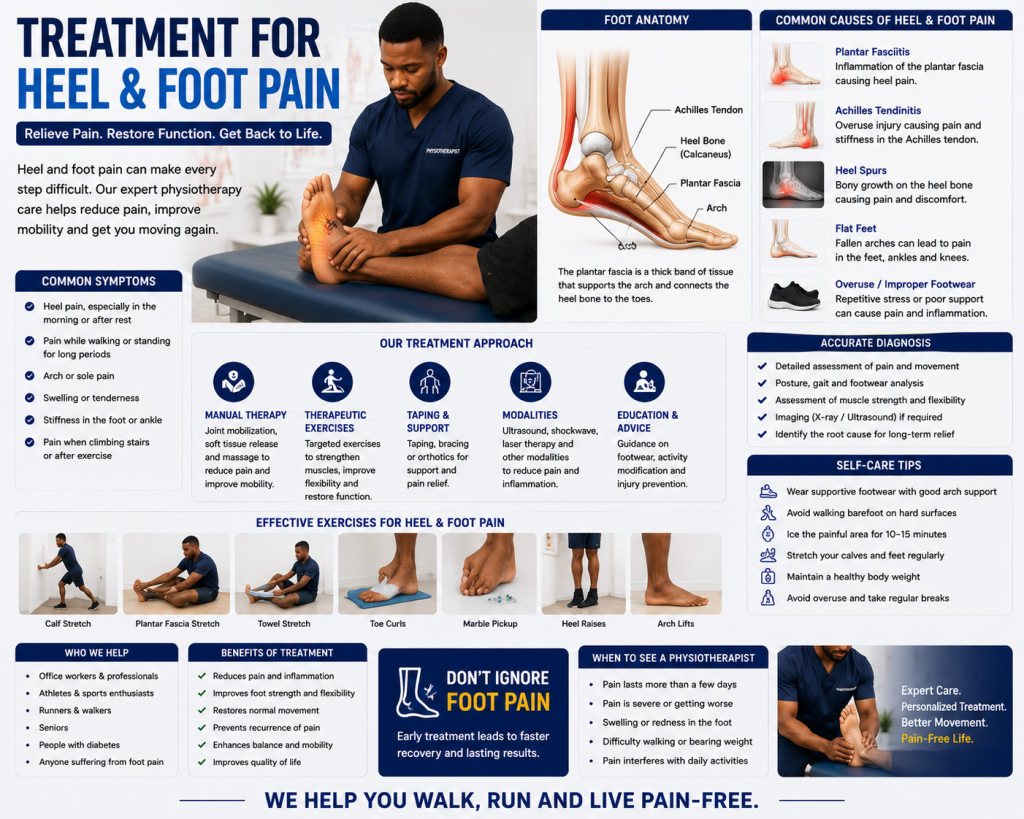 Treatment for Heel and Foot Pain in Lekki Lagos