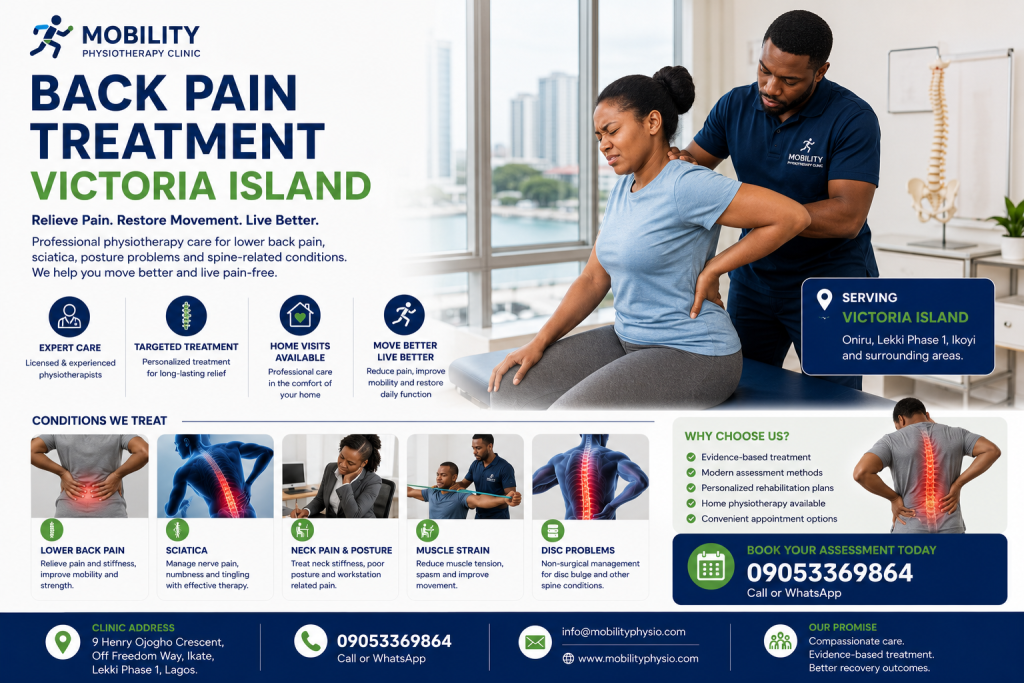 Back Pain Treatment in Victoria Island, (VI) Lagos