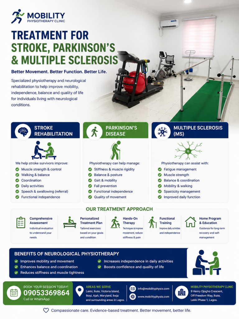 Treatment for Stroke, Parkinson’s, MS