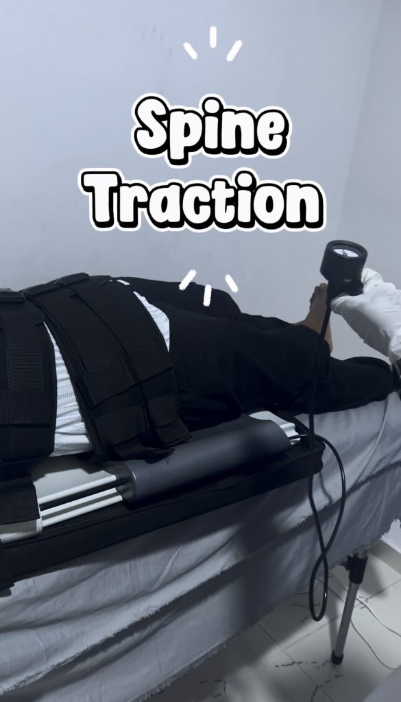 Back Pain Treatment in Lekki with Saunders Traction