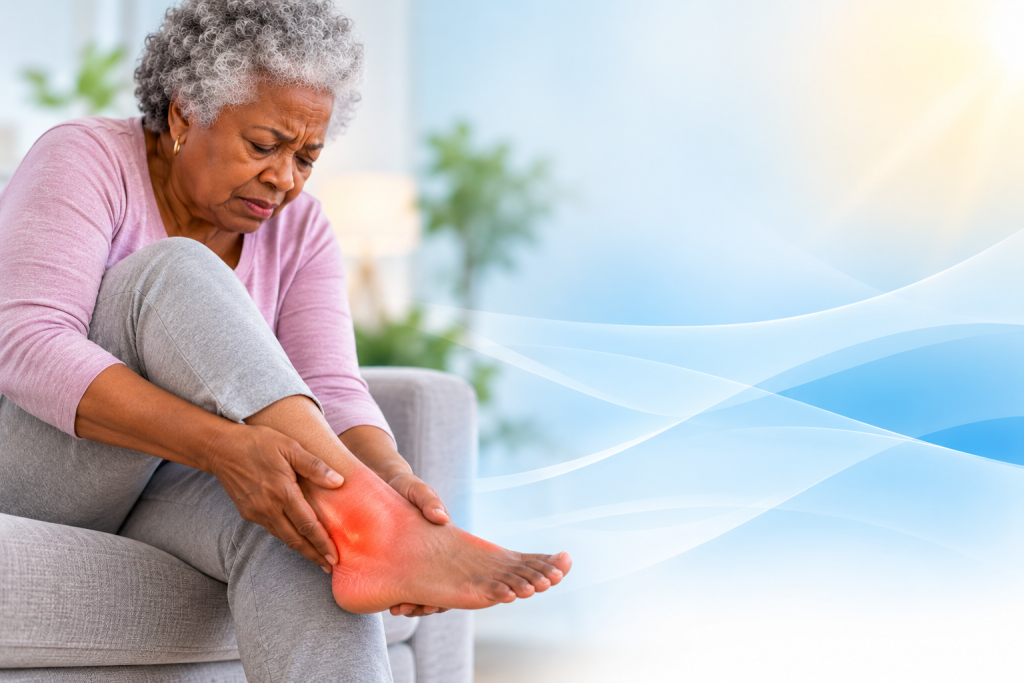 Ankle and foot pain treatment at Mobility Physiotherapy Clinic Lagos
